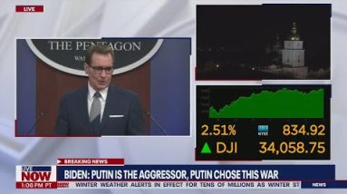 Russia-Ukraine: Pentagon update on troop movements, mutual aid for Ukraine | LiveNOW from FOX