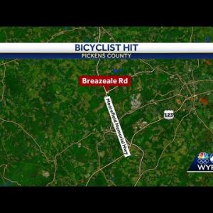 Coroner releases name of bicyclist killed in Pickens County after being hit by car
