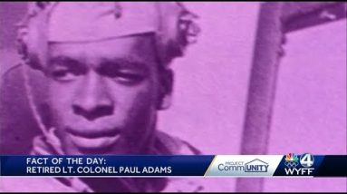 BHMFOTD- Lt. Colonel Paul Adams