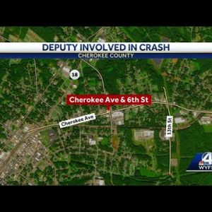 Cherokee Ave deputy involved crash