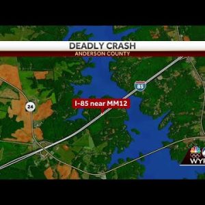 Deadly crash in Anderson County