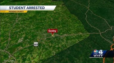 Easley High School student arrested