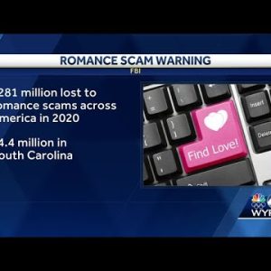 FBI warns of romance scams in South Carolina ahead of Valentine’s Day