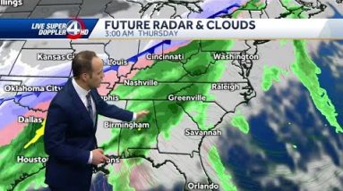 Heavy rain, warmer temperatures