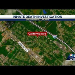 Inmate death investigation in Spartanburg County