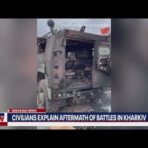 Russia-Ukraine war: Video shows aftermath of battle in Kharkiv | LiveNOW from FOX