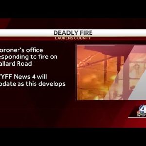 Laurens County fatal fire