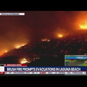 Massive Laguna Beach fire: Evacuations underway | LiveNOW from FOX