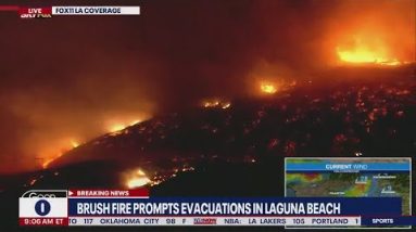 Massive Laguna Beach fire: Evacuations underway | LiveNOW from FOX