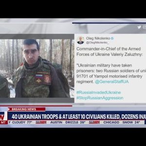 NEW: Russian soldiers captured by Ukraine forces | LiveNOW from FOX