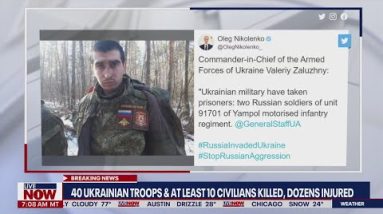 NEW: Russian soldiers captured by Ukraine forces | LiveNOW from FOX