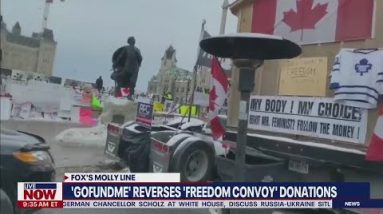 'Freedom Convoy': GoFundMe blocks donations for truckers protesting vaccine mandate