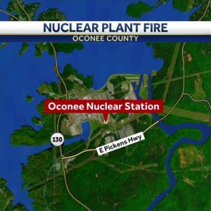 Oconee County Nuclear Station fire