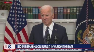 Russia-Ukraine: Biden 'convinced' Putin will invade | LiveNOW from FOX