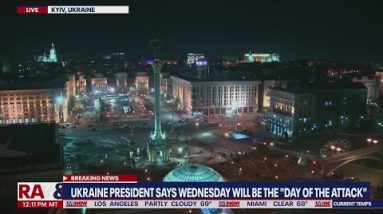 Ukraine-Russia: 'Day of the attack' will be Wednesday, Zelensky says | LiveNOW from FOX