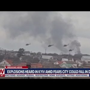 Russia invasion intensifies: New explosions in Kyiv, city could fall in days | LiveNOW from FOX