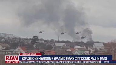 Russia invasion intensifies: New explosions in Kyiv, city could fall in days | LiveNOW from FOX