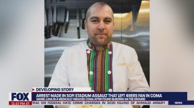 Arrest in SoFi stadium assault that left 49ers fan in coma | LiveNOW from FOX
