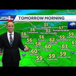 Temperatures near 70 this week