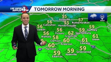 Temperatures near 70 this week