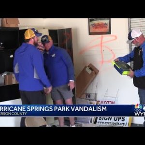 Vandalism at Upstate park