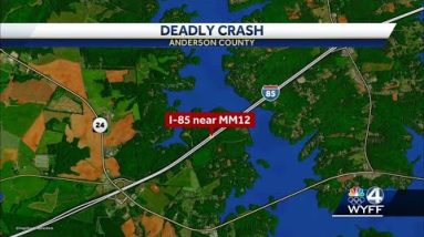 Victim identified after deadly single-vehicle crash in Anderson County