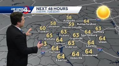 Videocast: Mild Temps Ahead