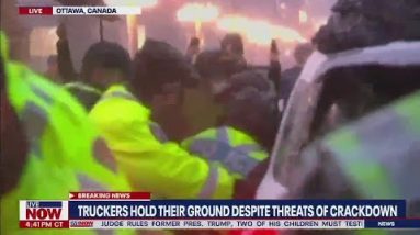 Watch Ottawa police arrest 'Freedom Convoy' protesters | LiveNOW from FOX