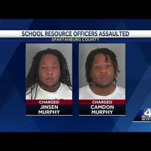 Deputies: Twins attack 2 school resource officers, 1 hides in bathroom stall, resisting arrest