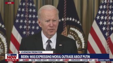 'Not walking anything back': Biden stands by Putin removal comments | LiveNOW from FOX