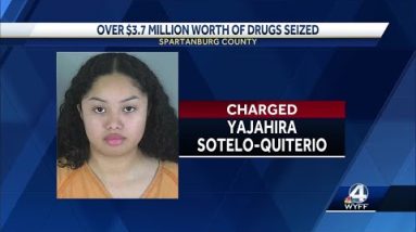 Narcotics unit seized drugs worth over $3.7 million on the street from Piedmont woman
