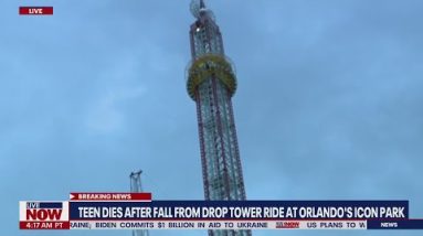 ICON Park Free Fall death: Teen killed by fall from Florida amusement park ride | LiveNOW from FOX