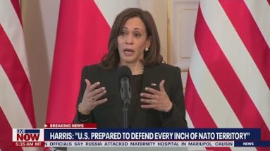 Harris confronted after US refuses to help send fighter jets to Ukraine | LiveNOW From FOX