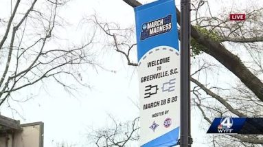 Basketball fans flock to Greenville for NCAA tournament