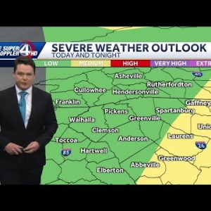 Chance of severe weather