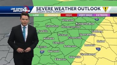 Chance of severe weather