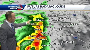 Clear tonight, rain moves in Friday