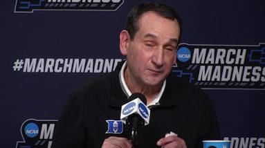 Coach K talks about Greenville
