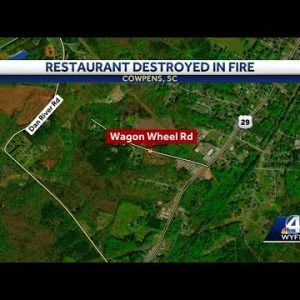 Cowpens restaurant destroyed in fire