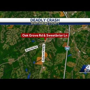 Crash in Spartanburg leaves woman dead, coroner says