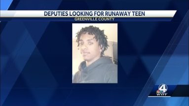 Deputies looking for runaway teen in Greenville County