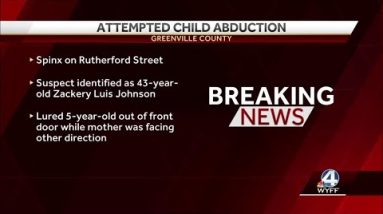 Man tries to kidnap 5-year-old girl at busy gas station near downtown Greenville, deputies say