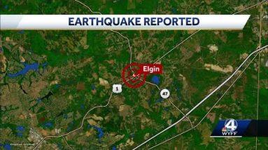 Earthquake reported in South Carolina