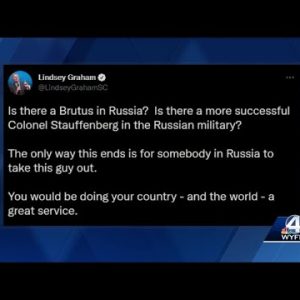 Graham tweet about Putin