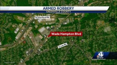Greenville County deputies search for gunman after armed robbery