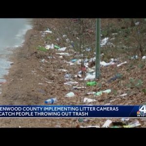 Greenwood County illegal dumping cameras