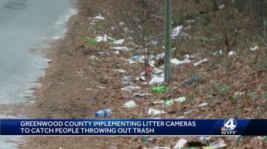 Greenwood County illegal dumping cameras