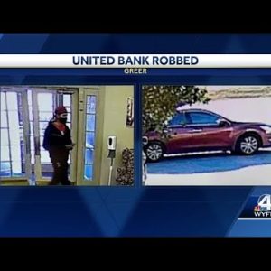 Greer bank robbery suspect