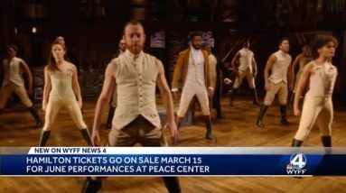 'Hamilton' tickets for Peace Center shows go on sale soon