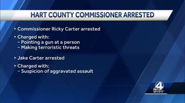 Hart County commissioner arrested